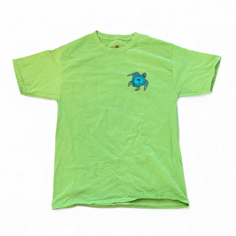 Palmetto Shirt Co. Lime Green Tee- Size Medium